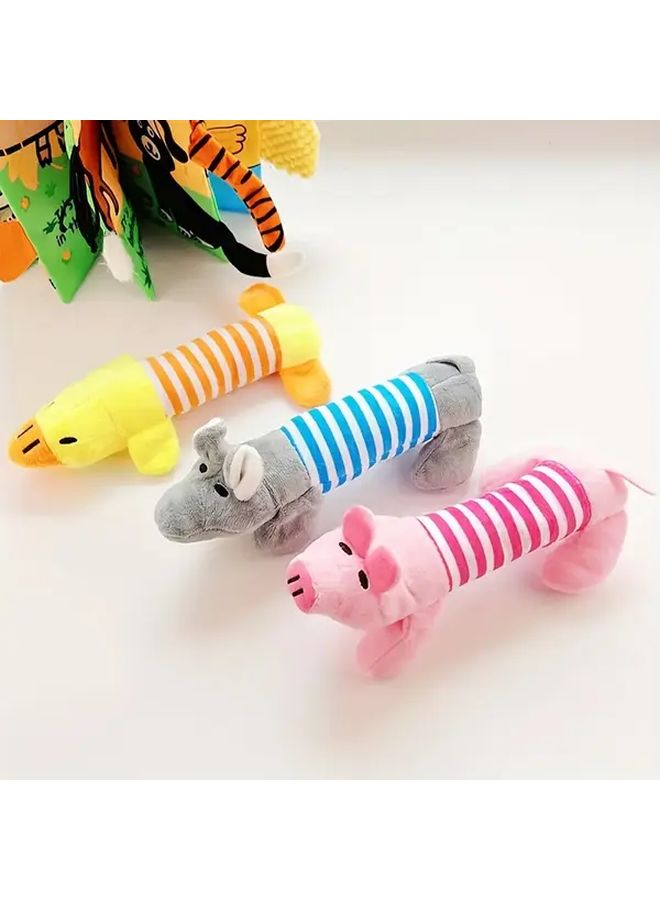 Durable Duck Plush Chew Toy For Small Medium Large Dogs Bite Resistant Pet Teeth Grinding - Image 1